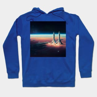 Interplanetary Spaceport Hoodie